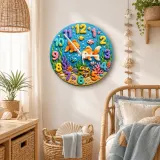 Colorful Fish Treasure Nursery Decor
