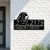 Custom Metal Peeking Porcupine Wild animal wildlife Metal Address Sign, House number, Outdoor Number Signage, Yard Sign Address Plate