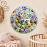 Pastel Floral Butterfly Nursery Decor
