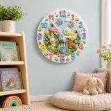 Pastel Floral Woodland Nursery Decor