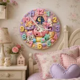 Cute Baby Girl Bedroom Wall Art Gift
