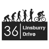 Custom Metal Cycling evolution Bicycle rider Metal Address Sign, House number, Outdoor Number Signage, Yard Sign Address Plate