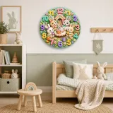 Pastel Woodland Animal Nursery Decor
