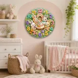 Pastel Woodland Animal Nursery Decor