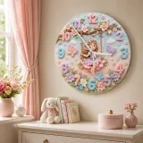 Pastel Floral Butterfly Nursery Decor