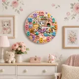 Cute Cat Nursery Decor