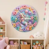 Little Girl Birthday Baby Shower Gift Art