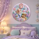 Magical Baby Girl Bedroom Birthday Gift Art