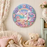 Pastel Rainbow Ocean Nursery Decor