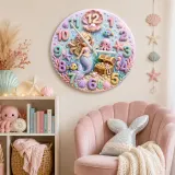 Magical Baby Girl Bedroom Birthday Gift Art