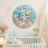 Sea Turtle & Dolphin Nursery Decor