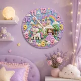 Fairy Tale Castle Rainbow Nursery Decor