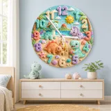 Tropical Dino Nursery Decor