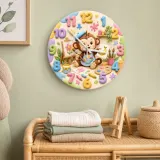Colorful Art Theme Playroom Decor