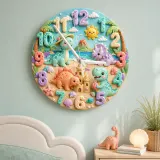 Tropical Dino Nursery Decor