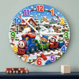 Snowy Village Nursery Decor