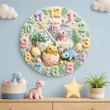 Hatching Dino Nursery Decor