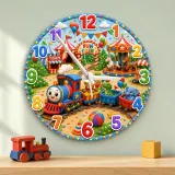 Colorful Amusement Park Nursery Decor