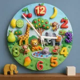 Colorful Jungle Nursery Decor