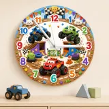 Boys Playroom Vehicle Decor