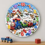 Snowy Village Nursery Decor