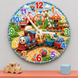 Colorful Amusement Park Nursery Decor
