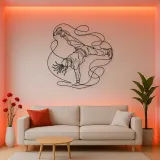 Breakdance Windmill Metal Wall Art | Dance Silhouette Wall Decor
