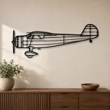 Silhouette d'avion C-165 en métal, Décoration murale en métal, Décor aéronautique, Décor d'aviation