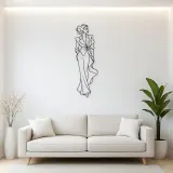 Blazer Fashion Muse Metal Wall Art | Fashion Figure Wall Decor