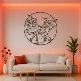 Rock and Roll Dance Metal Wall Art | Couple Dance Wall Decor