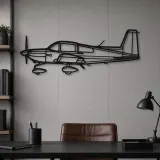 Insegna in metallo silhouette AG-5B Tiger