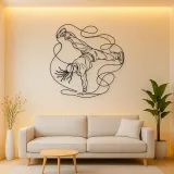 Breakdance Windmill Metal Wall Art | Dance Silhouette Wall Decor