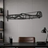 Silhouette d'avion Ta-152H-1 en métal, Décoration murale en métal, Décor aéronautique, Décor d'aviation