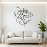 Jazz Dance Pose Metal Wall Art | Dance Silhouette Wall Decor