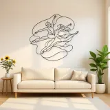 Contemporary Leap Metal Wall Art | Dance Silhouette Wall Decor