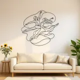 Contemporary Leap Metal Wall Art | Dance Silhouette Wall Decor