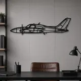 Silhouette en métal d'avion 310R, décoration murale en métal, décoration aéronautique, cadeau pour pilote