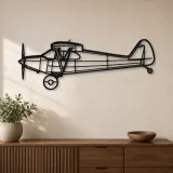 Silhouette d'avion en métal PA-12 Super Cruiser, décoration murale aéronautique