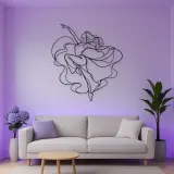 Jazz Dance Pose Metal Wall Art | Dance Silhouette Wall Decor
