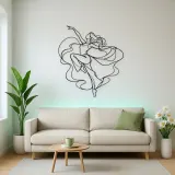 Jazz Dance Pose Metal Wall Art | Dance Silhouette Wall Decor