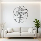 Ballet Pirouette Metal Wall Art | Dance Silhouette Wall Decor
