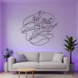 Contemporary Leap Metal Wall Art | Dance Silhouette Wall Decor
