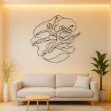 Contemporary Leap Metal Wall Art | Dance Silhouette Wall Decor