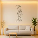 Modern Venus Fashion Metal Wall Art | Classical Figure Wall Decor