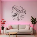 Breakdance Windmill Metal Wall Art | Dance Silhouette Wall Decor