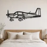 Insegna in metallo silhouette AG-5B Tiger