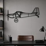 Silhouette en métal d'avion Kitfox 5, décoration murale en métal, décoration aéronautique, décoration d'aviation