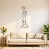 Klassische Venuslinie Metall-Wandkunst | Klassische Figuren Wanddekoration