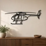 Silhouette d'avion en métal 530F, décoration murale en métal, décoration aéronautique, cadeau pour pilote