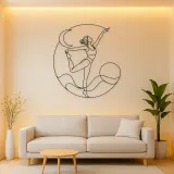 Dancer Pose Grace Metal Wall Art | Yoga and Meditation Wall Decor